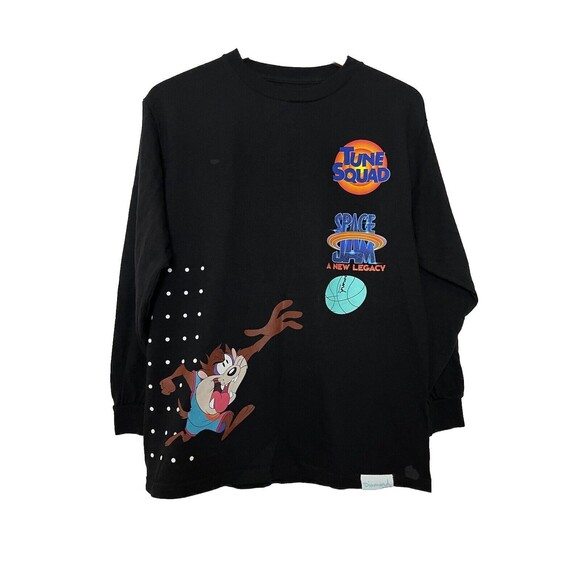 Diamond Supply Co. Tune Squad Space Jam Long Sleeve Shirt Mens Medium Graphic - Picture 1 of 7